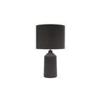 CHL4339 Chloris Large Table Lamp Grey With Shade