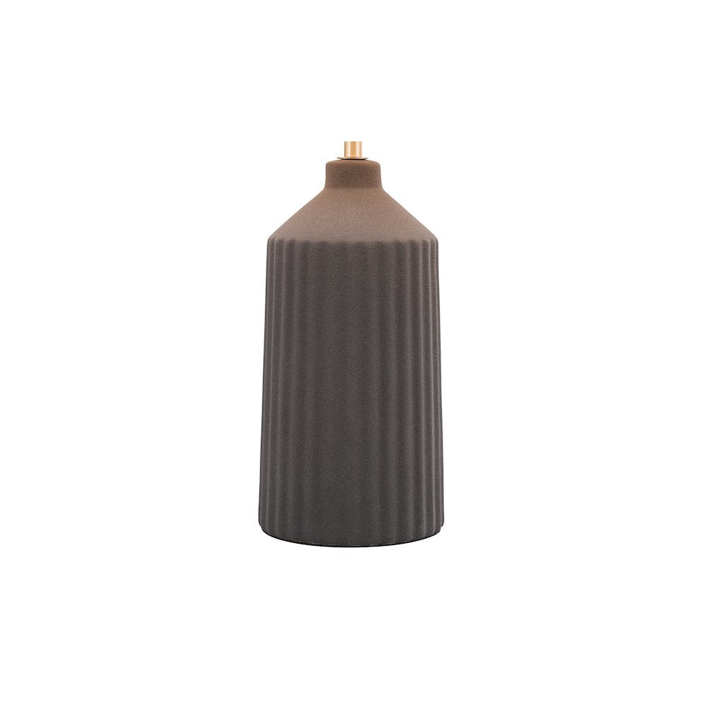 CHL4339 Chloris Large Table Lamp Grey With Shade
