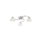 DIL5350 Dilys 3 Light Semi-Flush Polished Chrome