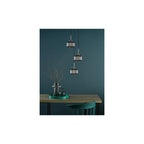 FAB0338 Fabrienne 3 Light Cluster Pendant Satin Nickel and Smoked Glass