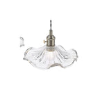 HAD3661-12 Hadano 3 Light Bar Pendant Antique Chrome and Wavy Glass