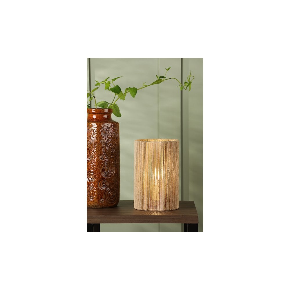 KEO4229 Keona Table Lamp Natural String Shade