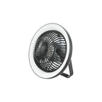 TUR4122 Turbo Desk Fan With Lamp Black LED