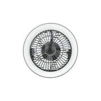 TUR4122 Turbo Desk Fan With Lamp Black LED