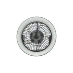 TUR4122 Turbo Desk Fan With Lamp Black LED