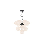 VIN2322-17 Vine 10 Light Pendant Satin Black