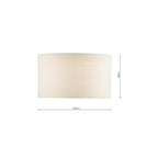 AMR4225-PYR142 Amrita Ceramic Table Lamp Red and Antique Brass With Shade