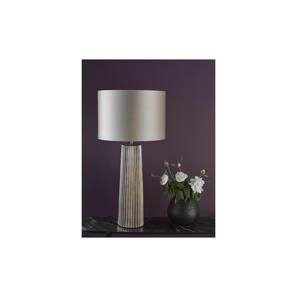 MYL4229-LYR1629 Myla Ceramic Table Lamp Bronze With Shade