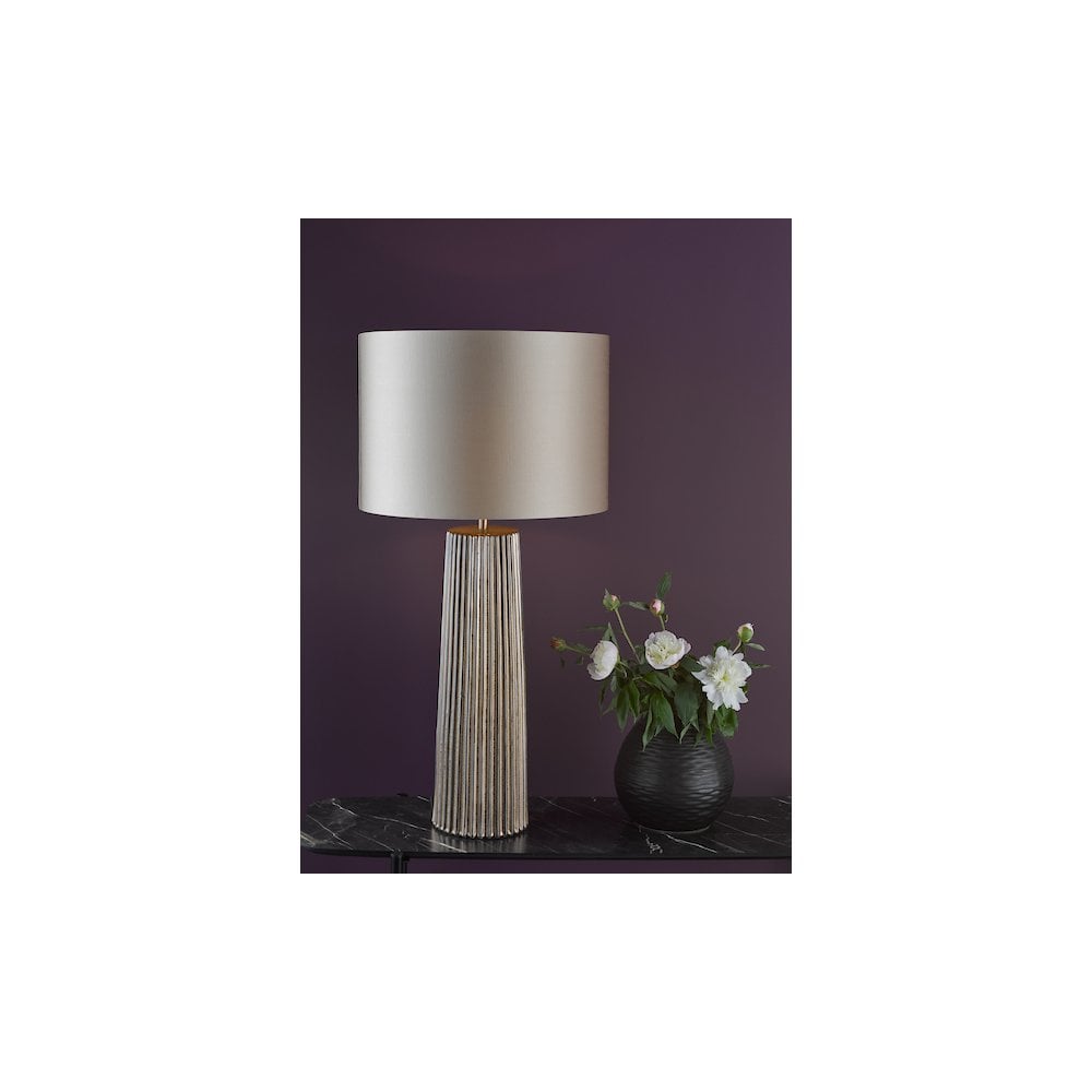 MYL4229-LYR1629 Myla Ceramic Table Lamp Bronze With Shade