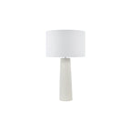 MYL422-PYR162 Myla Ceramic Table Lamp White With Shade