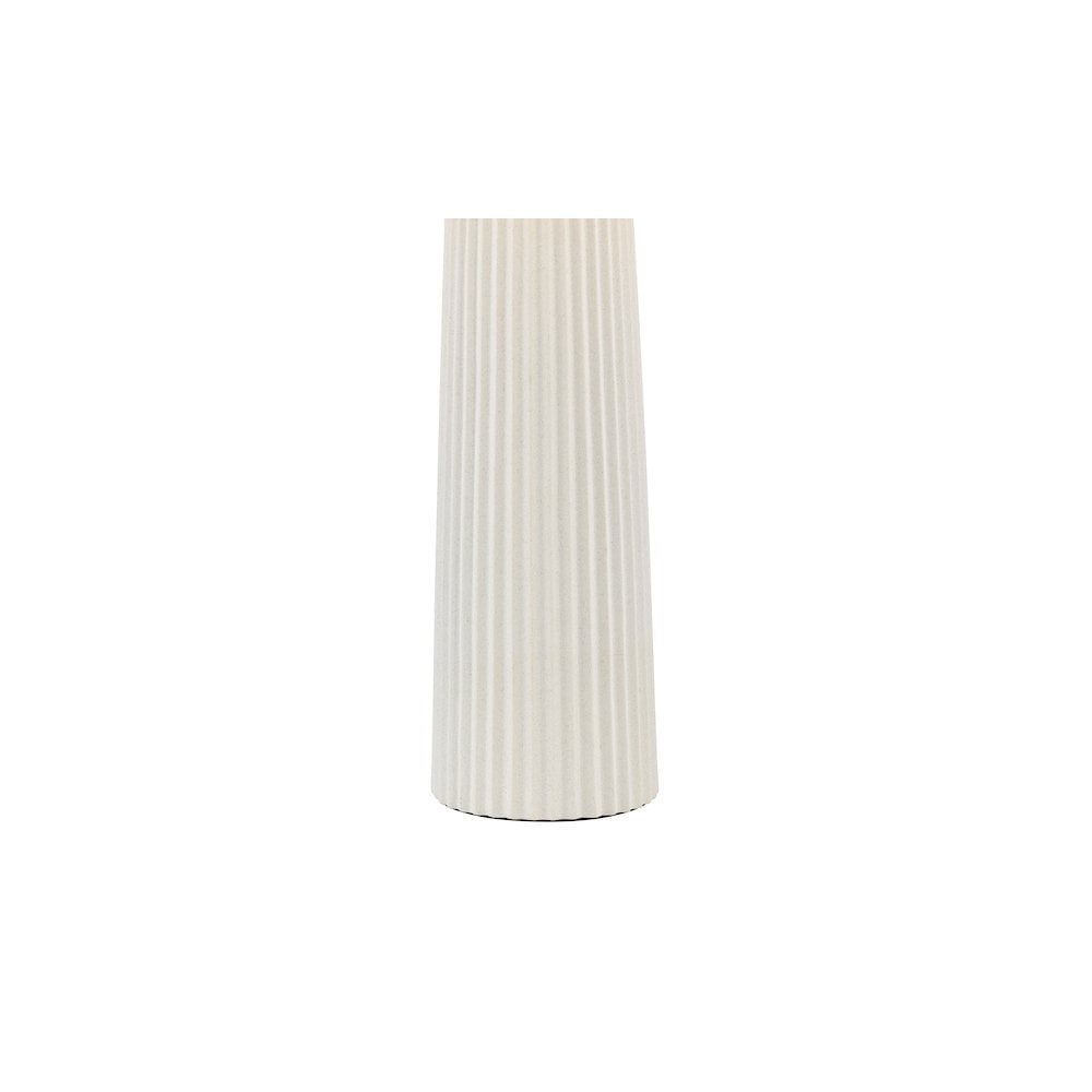 MYL422-PYR162 Myla Ceramic Table Lamp White With Shade