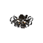 SWA0422-03 Swash 4 Light Flush Black With Black Ribbins