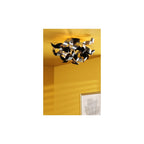 SWA0422-03 Swash 4 Light Flush Black With Black Ribbins