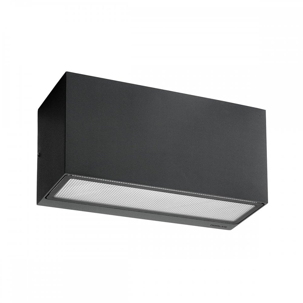 ASKER-UD-E27-GRA Asker 1 Light Outdoor Wall Light Graphite