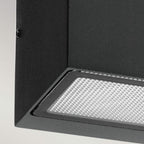 ASKER-UD-E27-GRA Asker 1 Light Outdoor Wall Light Graphite