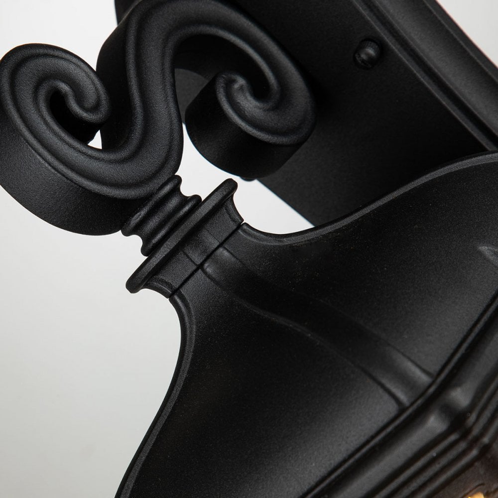 BAYVIEW-2M-BK Bayview 1 Light Outdoor Wall Lantern Black (S)