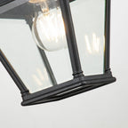 BAYVIEW-2M-BK Bayview 1 Light Outdoor Wall Lantern Black (S)