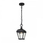BAYVIEW-8M-BK Bayview 1 Light Outdoor Chain Lantern Black
