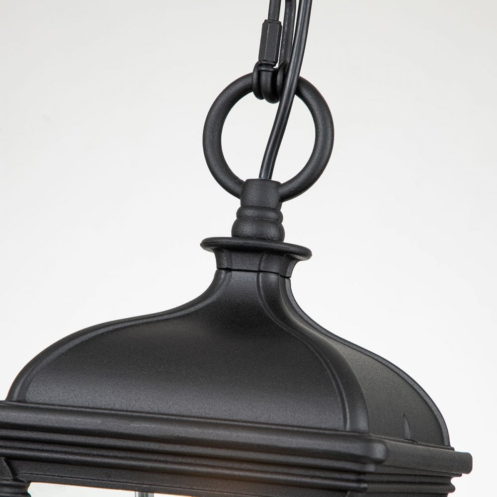 BAYVIEW-8M-BK Bayview 1 Light Outdoor Chain Lantern Black