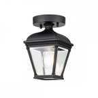 BAYVIEW-PORCH-BK Bayview 1 Light Outdoor Porch Lantern Black