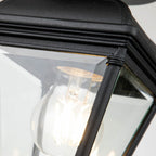 BAYVIEW-PORCH-BK Bayview 1 Light Outdoor Porch Lantern Black