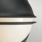 BERLIN-E27-BLK-O Berlin 1 Light Outdoor Wall Light Black (S)