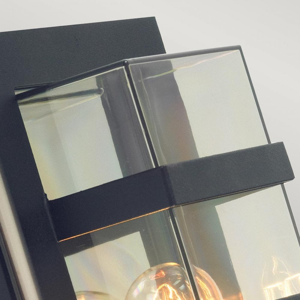 BODEN-E27-BLK-C Boden 1 Light Outdoor Wall Light Black