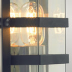 BODEN-E27-BLK-C Boden 1 Light Outdoor Wall Light Black
