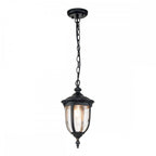 CL8-S Cleveland 1 Light Outdoor Small Chain Lantern Weathered Bronze