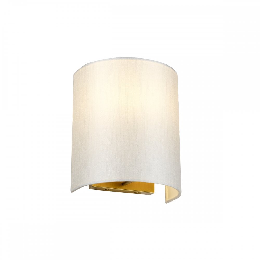 DL-COOPER-S-IV-AB Cooper 1 Light Wall Light Aged Brass