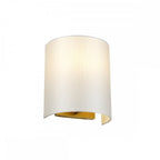 DL-COOPER-S-IV-AB Cooper 1 Light Wall Light Aged Brass
