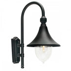 F2-BLACK Firenze 1 Light Outdoor Wall Lantern Black
