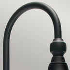 F2-BLACK Firenze 1 Light Outdoor Wall Lantern Black