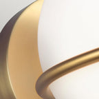 FE-APOLLO1-BB Apollo 1 Light Wall Light Burnished Brass