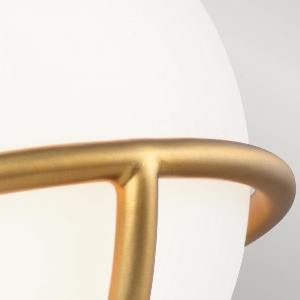 FE-APOLLO1-BB Apollo 1 Light Wall Light Burnished Brass