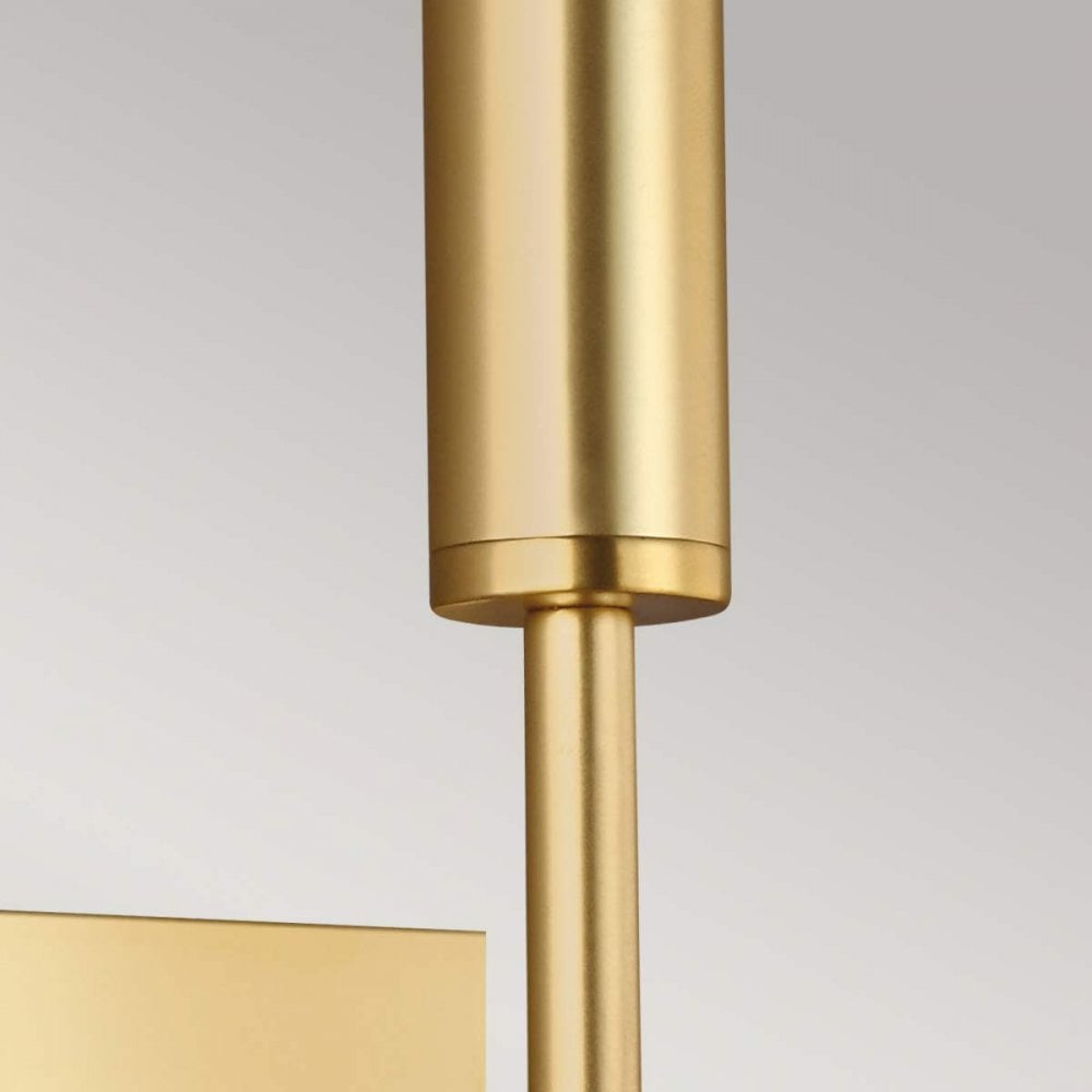 FE-BRIANNA1-BB Brianna 1 Light Wall Light Burnished Brass