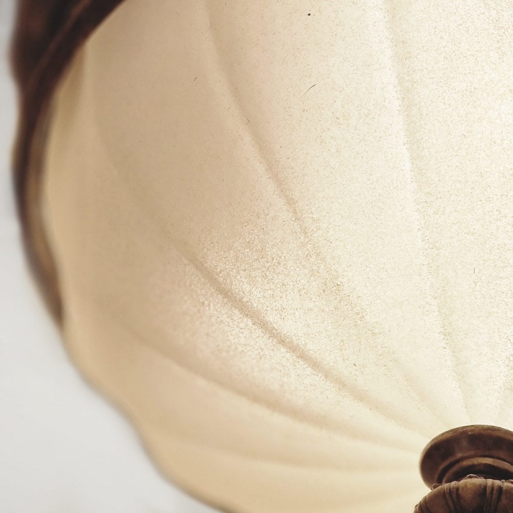 FE-DRAWING-ROOM-FB Drawing Room 3 Light Ceiling Flush Walnut