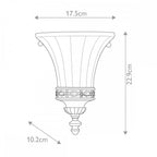 FE-DRAWING-ROOM-WU2 Drawing Room 1 Light Wall Light Walnut