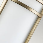 FE-FUSION1-PNBR Fusion 1 Light Wall Light Painted Natural Brass