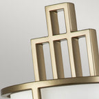 FE-FUSION1-PNBR Fusion 1 Light Wall Light Painted Natural Brass