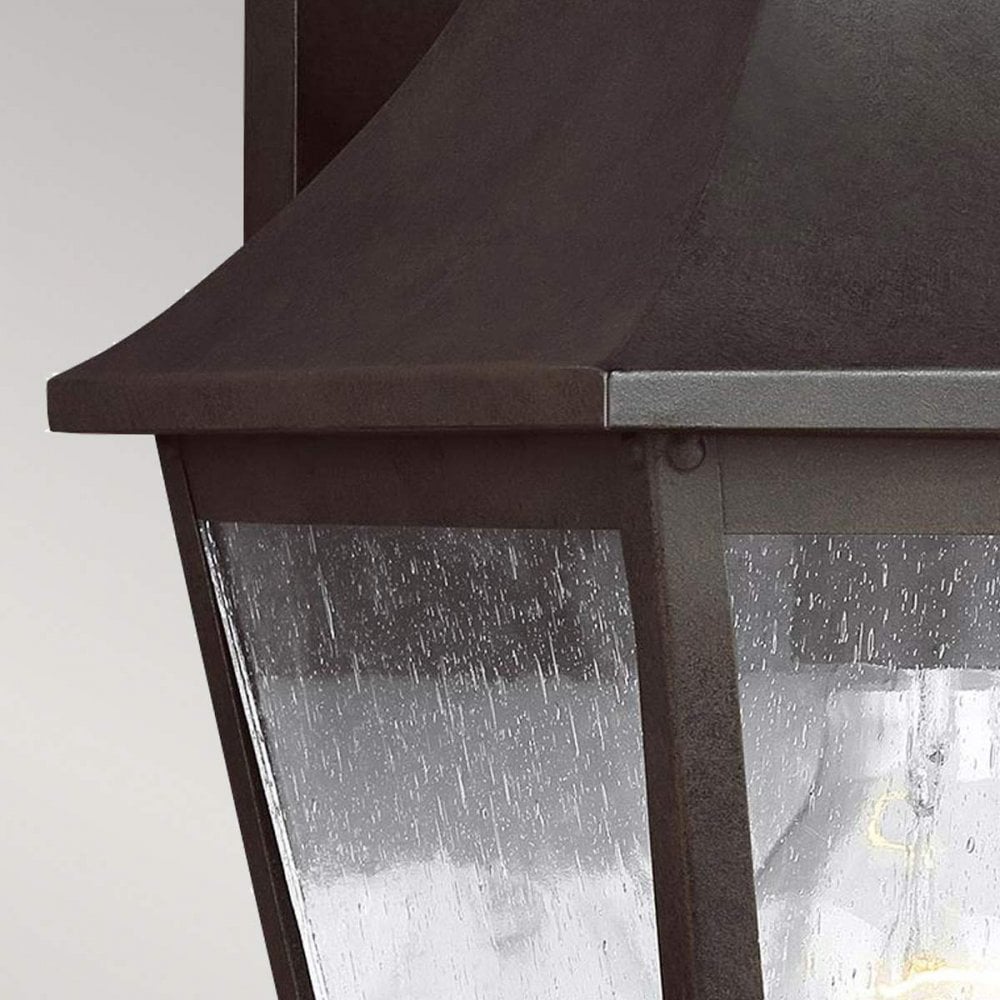 FE-GALENA2-M-SBL Galena 1 Light Outdoor Medium Wall Lantern Sable