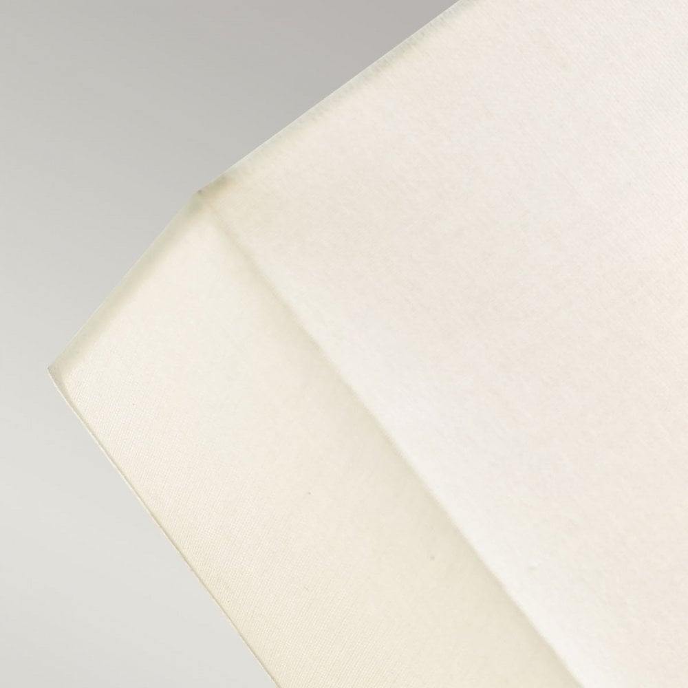 FE-GEORGIA1 Georgia 1 Light Wall Light Aged Iron and off white cotton shade