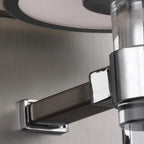 FE-PROSPECT-PARK1 Prospect Park 1 Light Wall Light Satin Nickel with Chrome