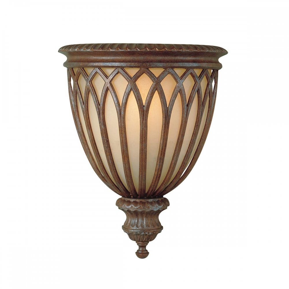 FE-STIRLING-CASTLEW1 Stirling Castle 1 Light Wall Light British Bronze