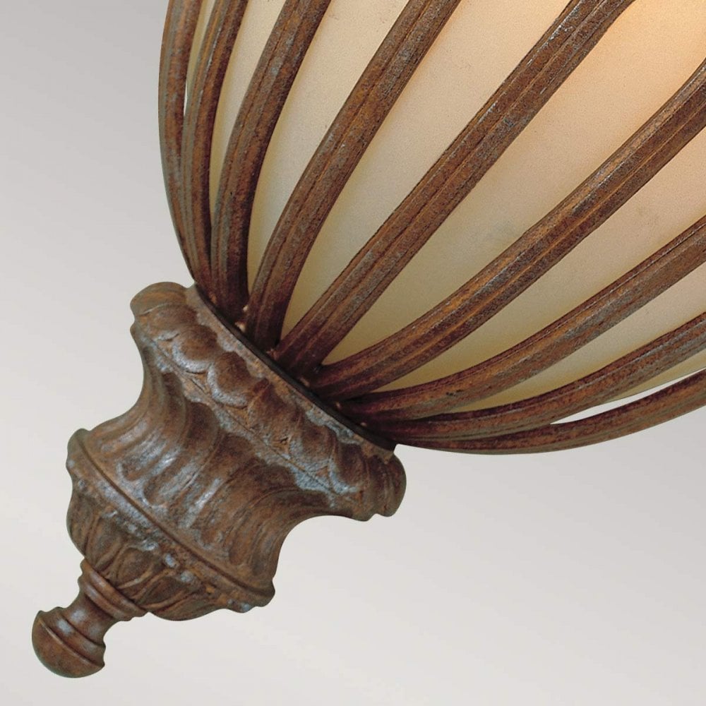FE-STIRLING-CASTLEW1 Stirling Castle 1 Light Wall Light British Bronze