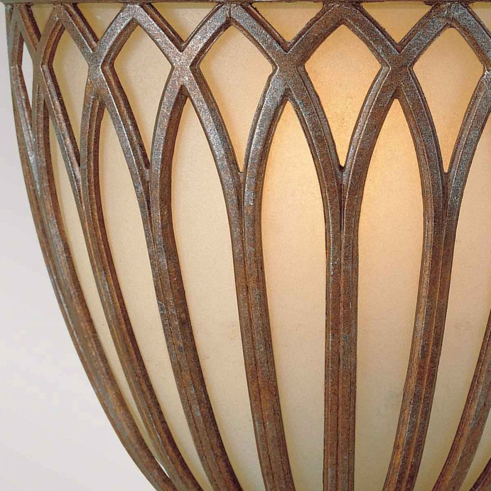 FE-STIRLING-CASTLEW1 Stirling Castle 1 Light Wall Light British Bronze