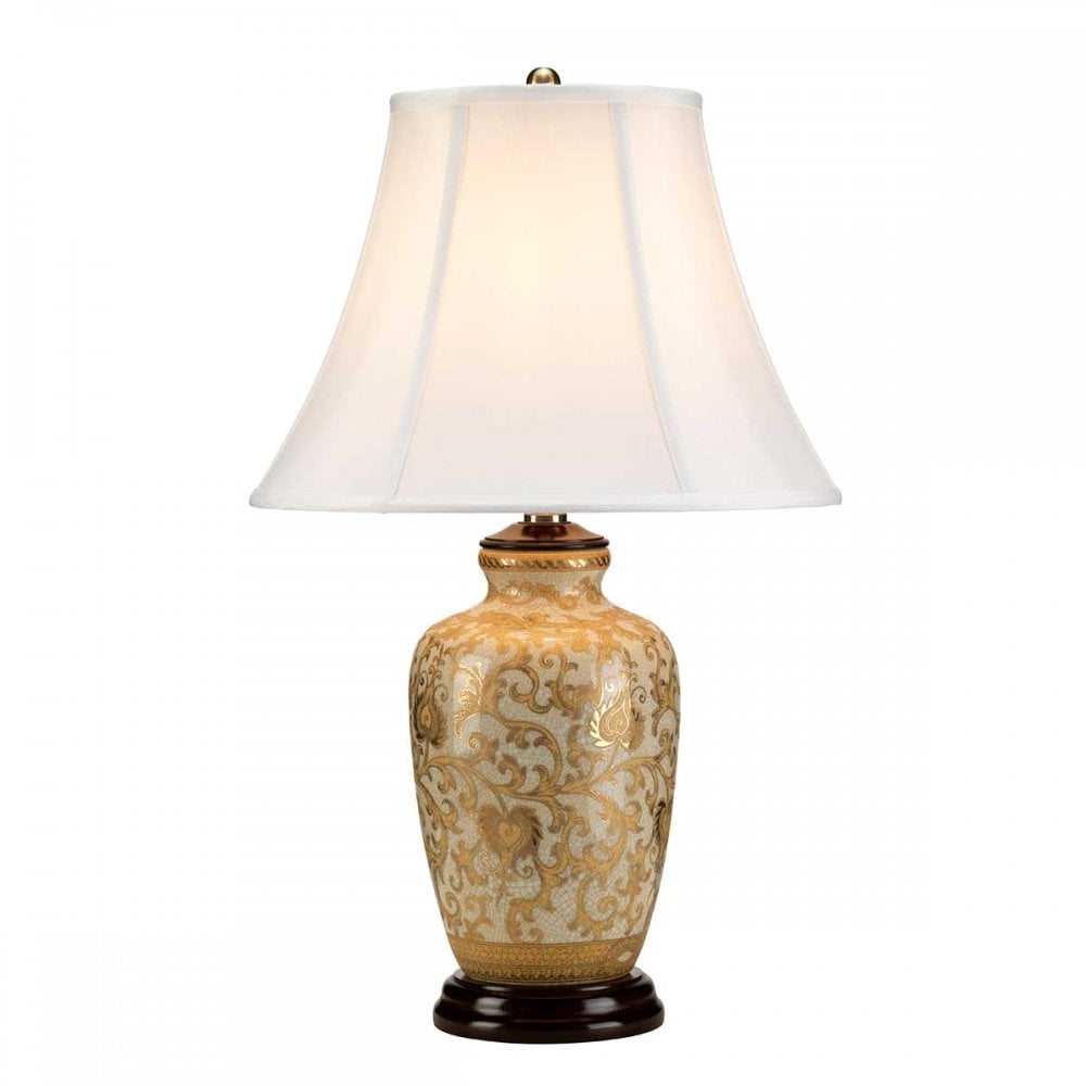 GOLD-THISTLE-TL Goldthistle 1 Light Table Lamp Gold