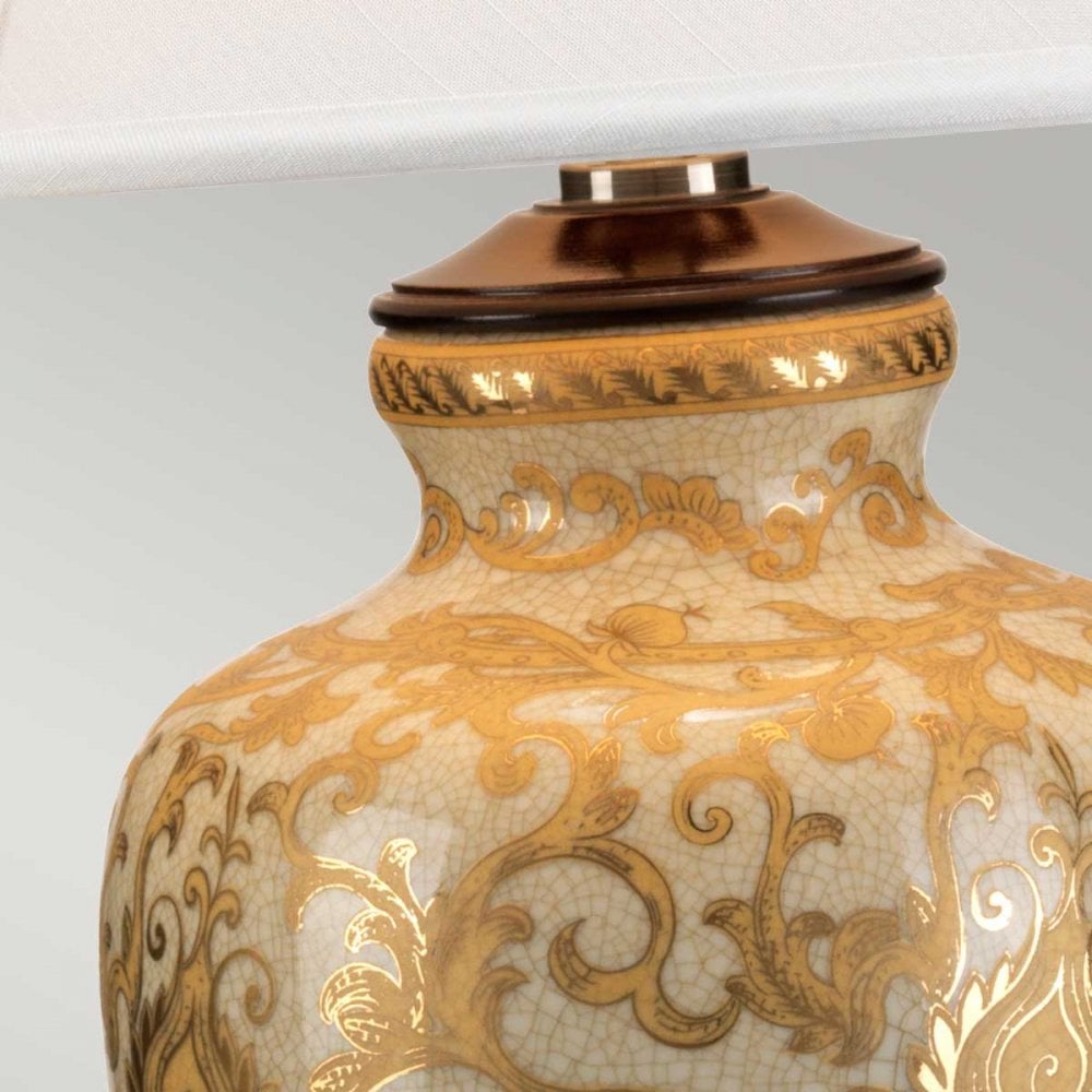 GOLD-THISTLE-TL Goldthistle 1 Light Table Lamp Gold