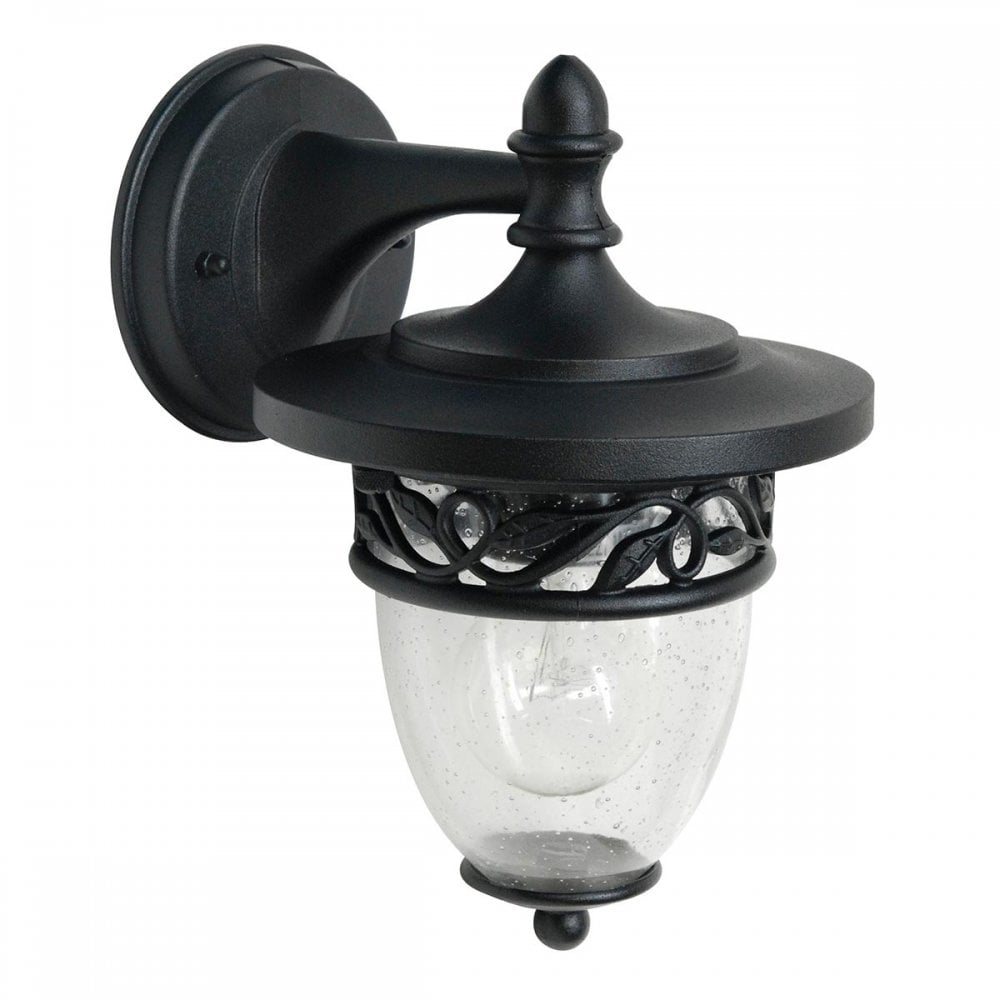 GZH-BF2 Burford 1 Light Outdoor Wall Lantern Black