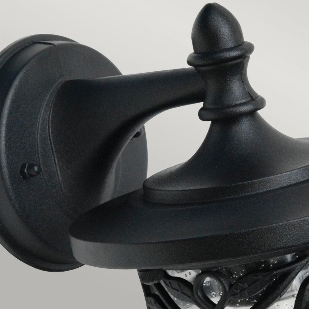 GZH-BF2 Burford 1 Light Outdoor Wall Lantern Black